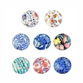 Ceramics Painted Chopstick Rest Sushi Chopstick Holder Tableware Stand Rack, 8Pcs