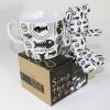 SYNC - [Fish Bones] Stuffed Bear Mug (3.3 inch height)