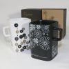 SYNC - [Flower] Design Mug Pair (3.8 inch height)