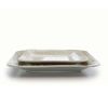 Ivory Lotus 16 Piece Square Stoneware Dinnerware Set