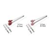 1pc Silicone Small Clip; Kitchen Tongs; Square Sugar Ice Cube Silicone Meal Clip; 0.98"x5.71"